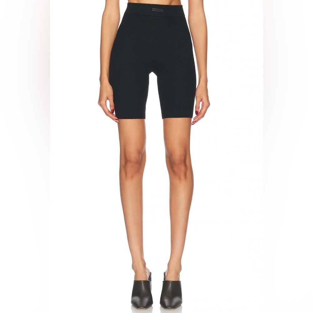 Fear of God Essentials Cotton Blend Rib Bike Shorts